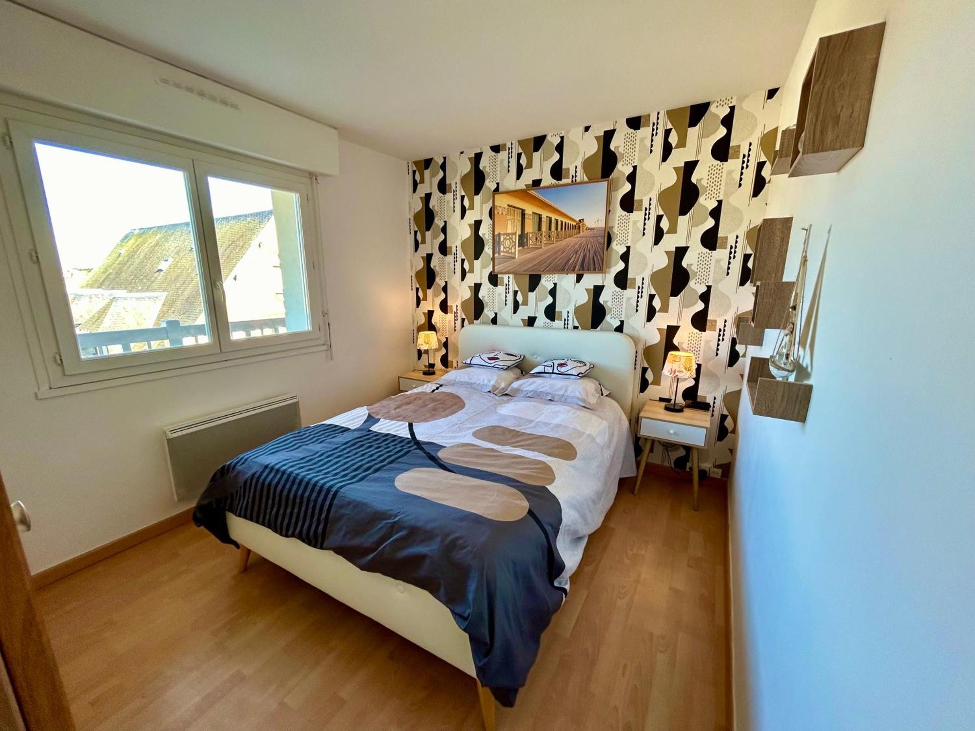 Appartement Vue Mer - 30 M De La Plage - 5 Minutes A Pied Du Centre Ville Et Du Casino ヴィレ・シュル・メール エクステリア 写真